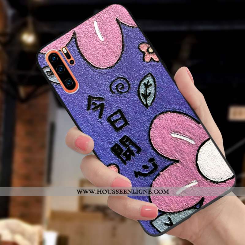 Étui Huawei P30 Pro Charmant Légère Frais Mode Nouveau Personnalité Tout Compris Verte