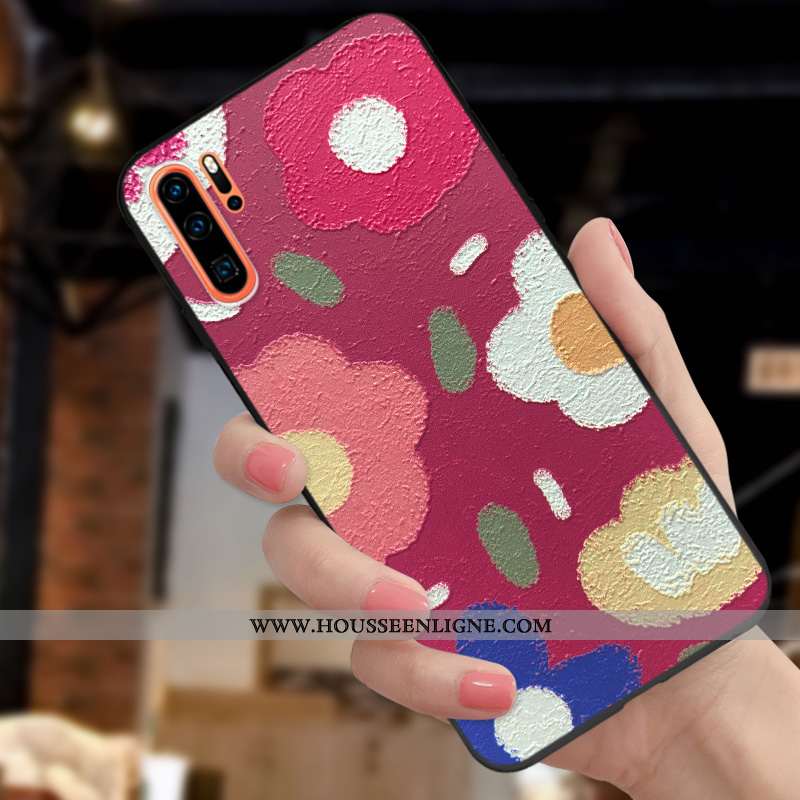 Étui Huawei P30 Pro Charmant Légère Frais Mode Nouveau Personnalité Tout Compris Verte