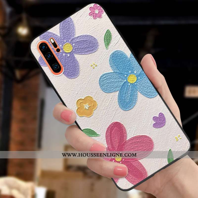 Étui Huawei P30 Pro Charmant Légère Frais Mode Nouveau Personnalité Tout Compris Verte