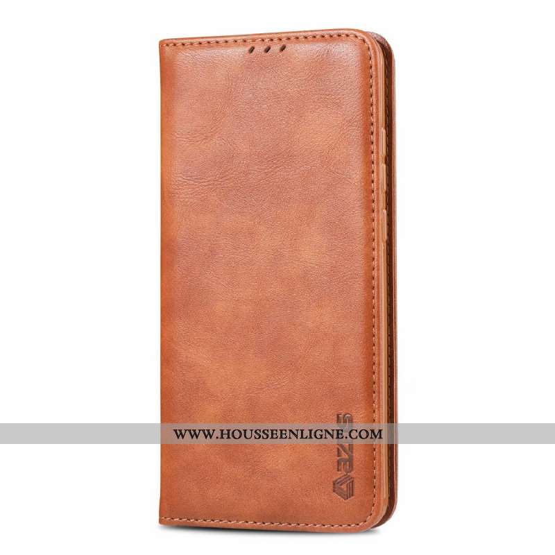 Étui Huawei P30 Pro Cuir Véritable Protection Téléphone Portable Tout Compris Carte Incassable Marro