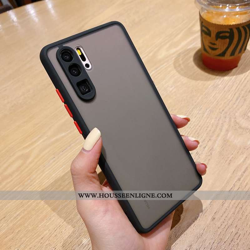 Étui Huawei P30 Pro Fluide Doux Silicone Téléphone Portable Mode Tendance Délavé En Daim Tout Compri