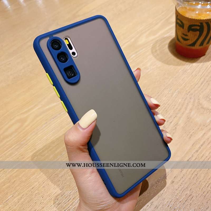 Étui Huawei P30 Pro Fluide Doux Silicone Téléphone Portable Mode Tendance Délavé En Daim Tout Compri