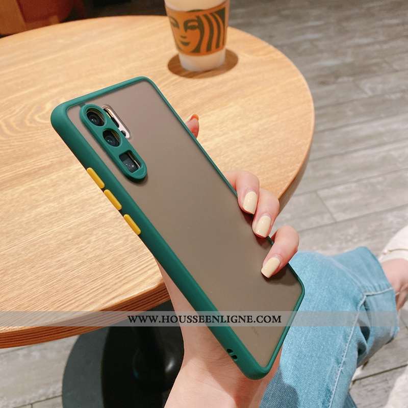 Étui Huawei P30 Pro Fluide Doux Silicone Téléphone Portable Mode Tendance Délavé En Daim Tout Compri