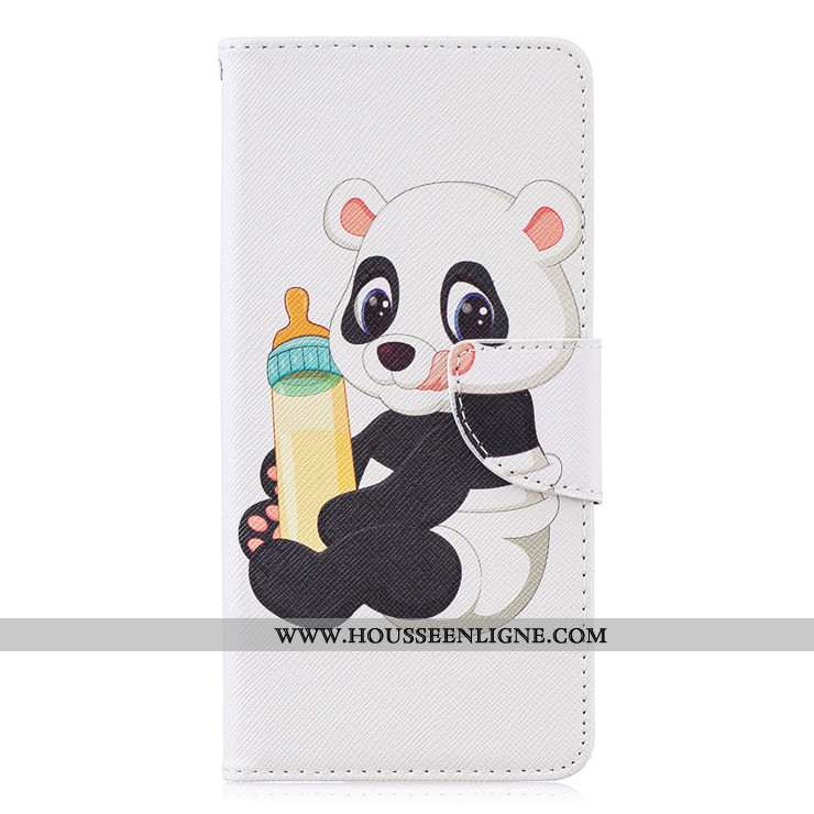 Étui Huawei P30 Pro Protection Dessin Animé Coque Tout Compris Cuir Téléphone Portable Noir