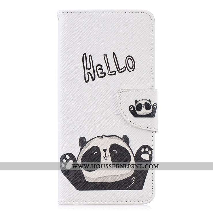 Étui Huawei P30 Pro Protection Dessin Animé Coque Tout Compris Cuir Téléphone Portable Noir