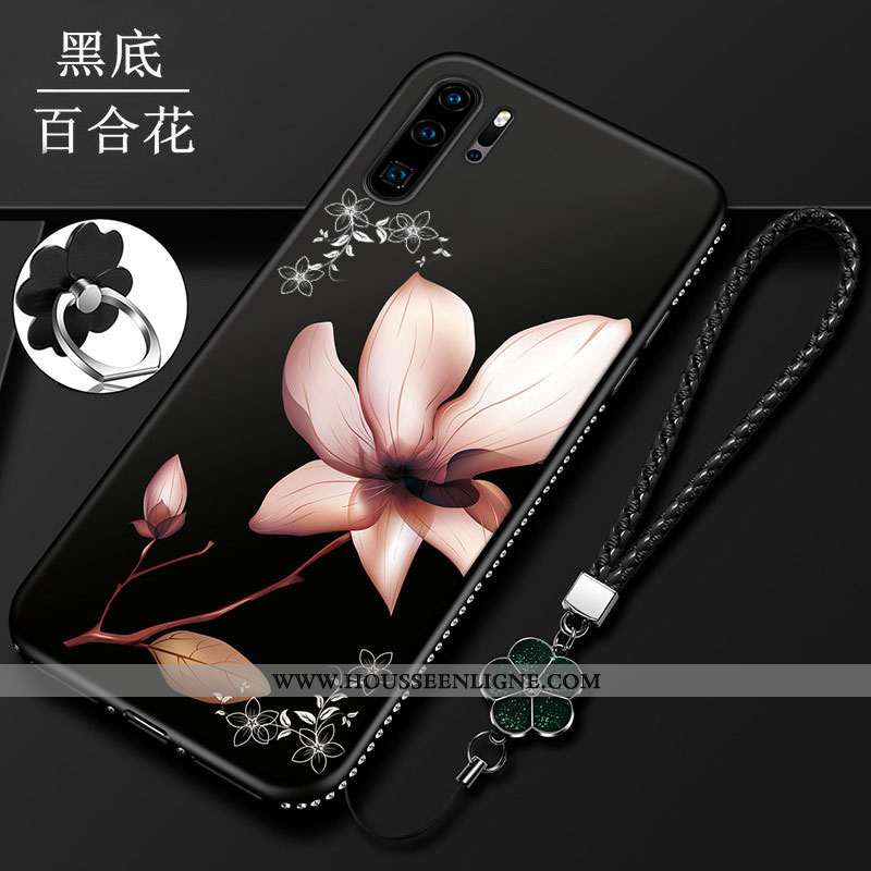 Étui Huawei P30 Pro Protection Délavé En Daim Téléphone Portable Tout Compris Coque Mode Incassable 
