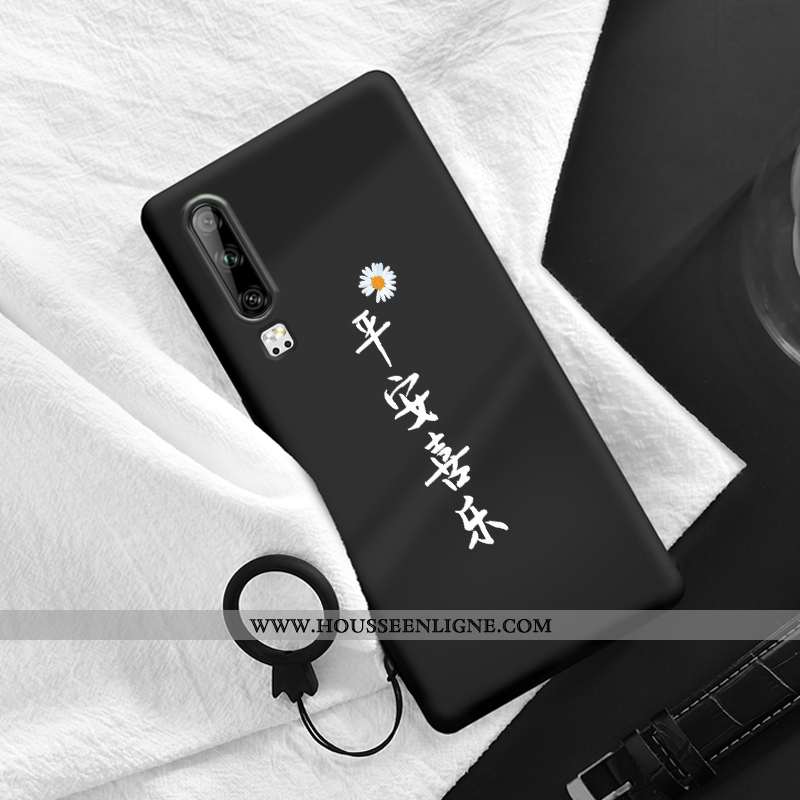 Étui Huawei P30 Protection Fluide Doux Silicone Coque Téléphone Portable Nouveau Petite Marguerite V