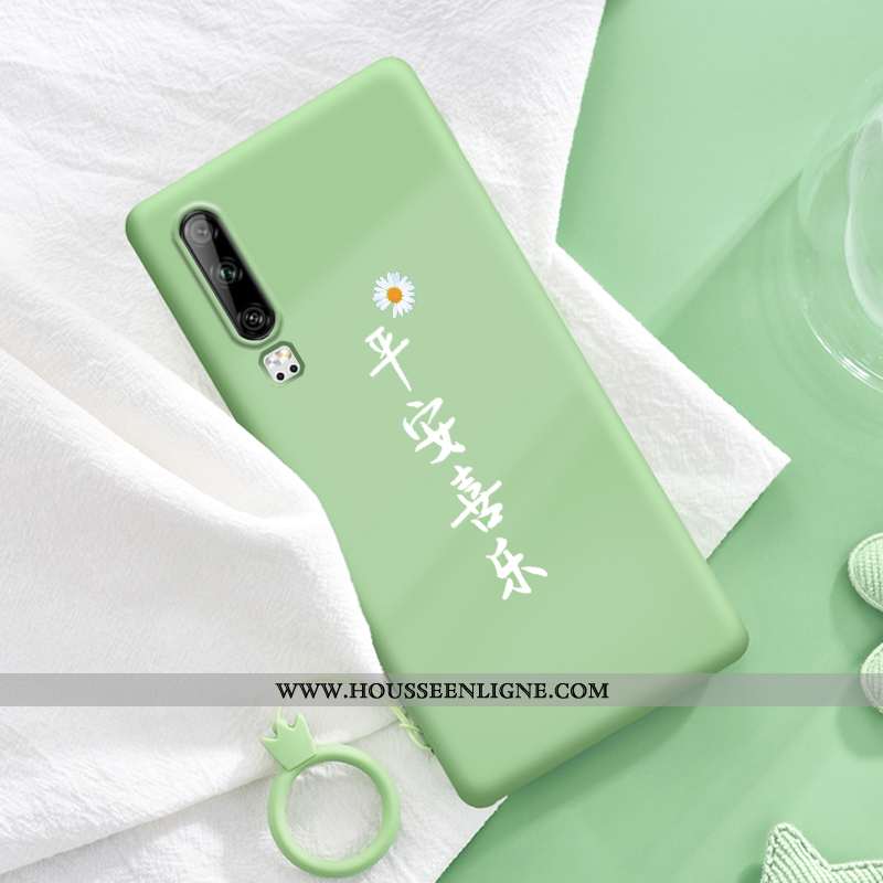 Étui Huawei P30 Protection Fluide Doux Silicone Coque Téléphone Portable Nouveau Petite Marguerite V