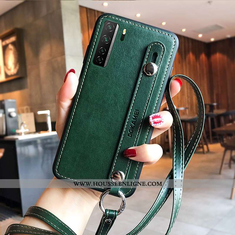 Étui Huawei P40 Lite 5g Créatif Silicone Tout Compris Net Rouge Nouveau Support Incassable Verte