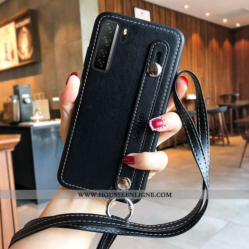 Étui Huawei P40 Lite 5g Créatif Silicone Tout Compris Net Rouge Nouveau Support Incassable Verte
