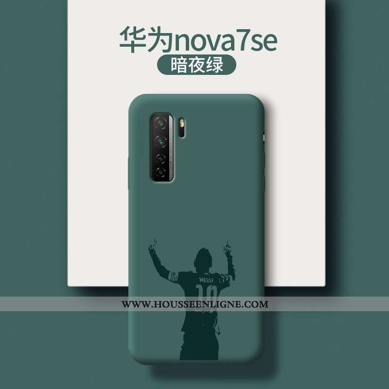 Étui Huawei P40 Lite 5g Légère Fluide Doux Incassable Tendance Dessin Animé Ultra Rouge