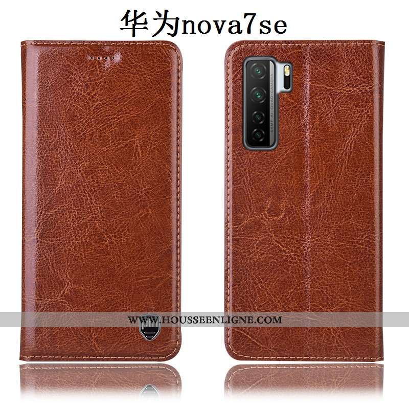 Étui Huawei P40 Lite 5g Modèle Fleurie Protection Incassable Rouge Tout Compris Cuir Véritable Rose