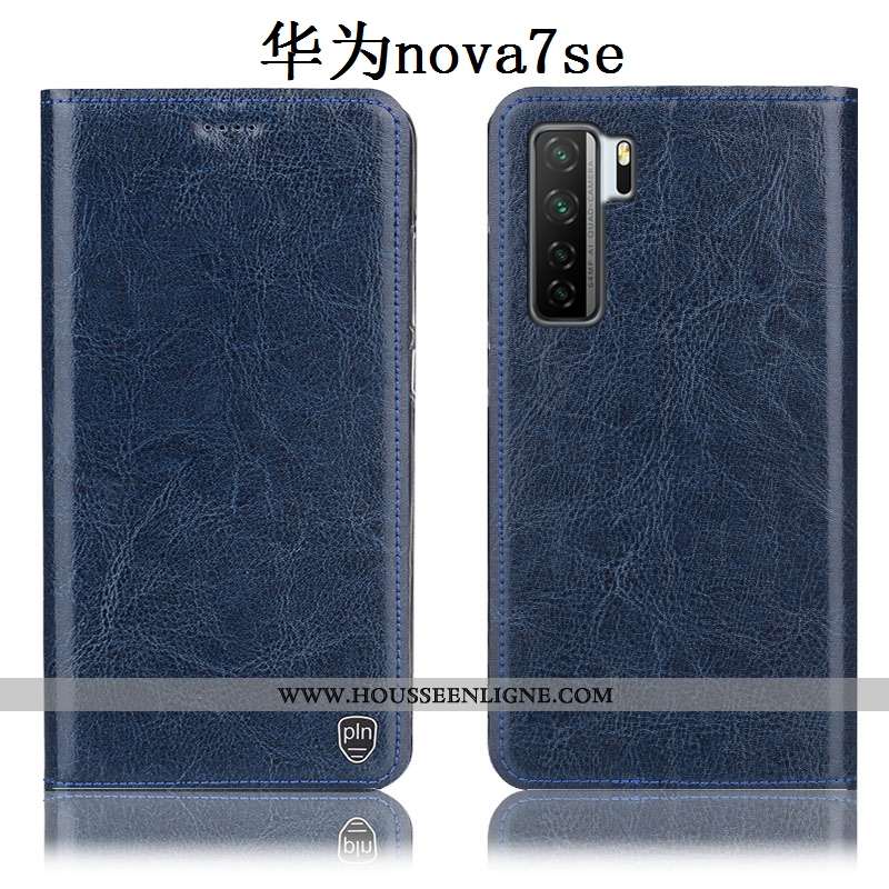 Étui Huawei P40 Lite 5g Modèle Fleurie Protection Incassable Rouge Tout Compris Cuir Véritable Rose