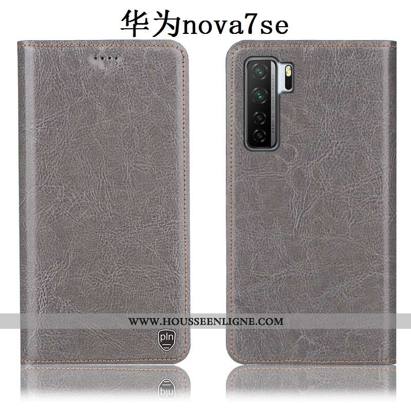 Étui Huawei P40 Lite 5g Modèle Fleurie Protection Incassable Rouge Tout Compris Cuir Véritable Rose