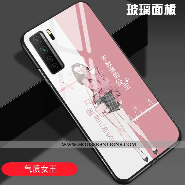 Étui Huawei P40 Lite 5g Personnalité Créatif Mode Rouge Tendance Téléphone Portable Coque