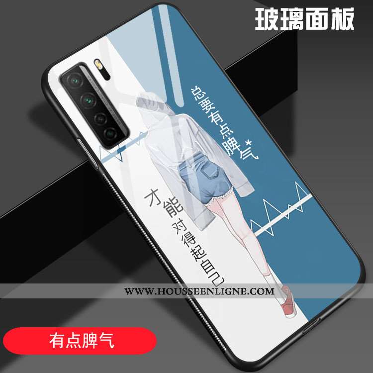 Étui Huawei P40 Lite 5g Personnalité Créatif Mode Rouge Tendance Téléphone Portable Coque