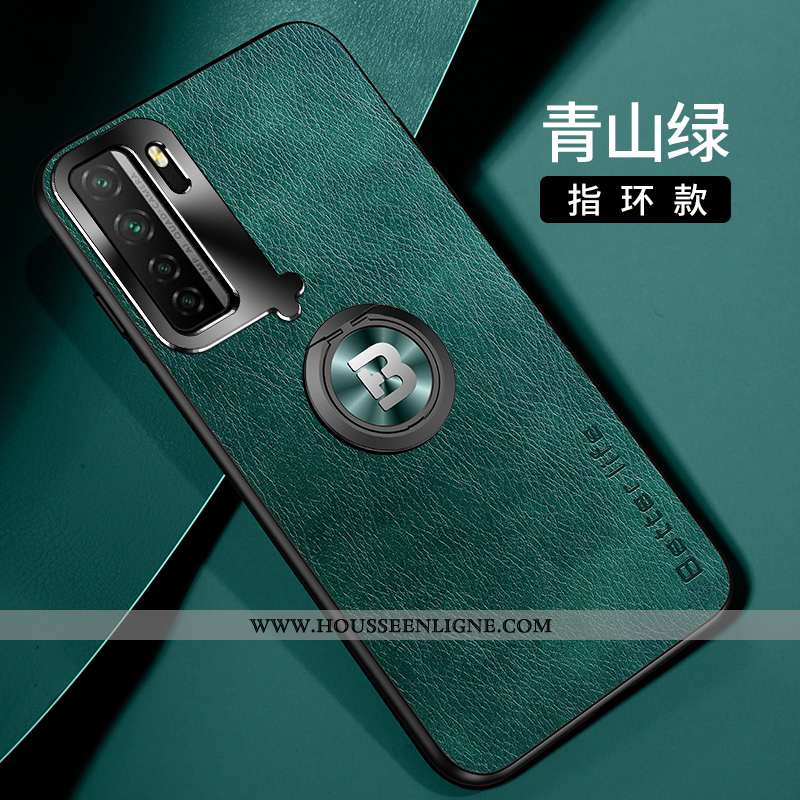 Étui Huawei P40 Lite 5g Protection Luxe Vert Net Rouge Modèle Fleurie Incassable Verte