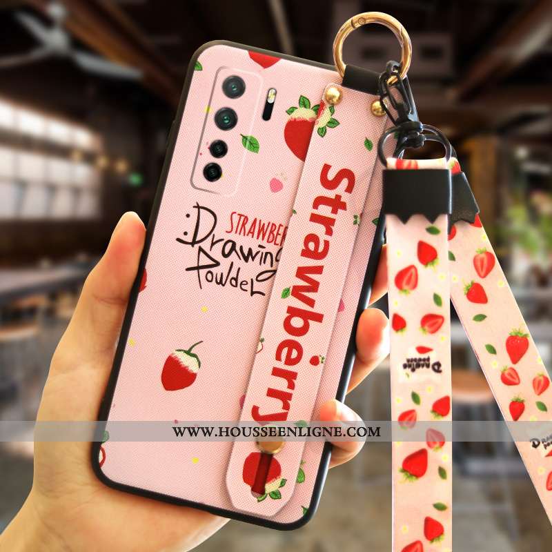 Étui Huawei P40 Lite 5g Ultra Tendance Tout Compris Protection Incassable Légère Rose