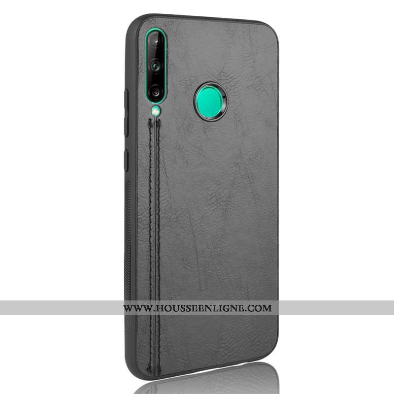 Étui Huawei P40 Lite E Modèle Fleurie Protection Bovins Téléphone Portable Vin Rouge Petit Coque Bor