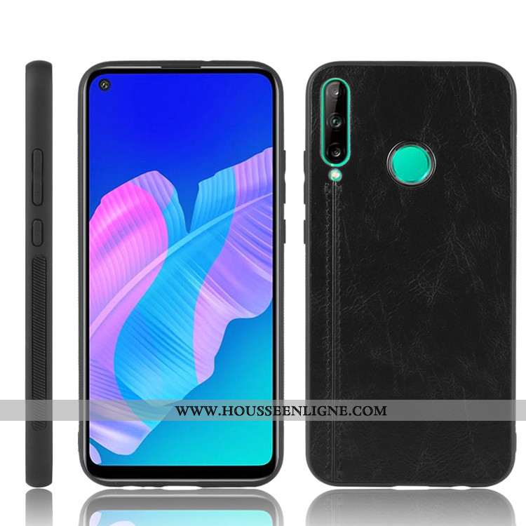 Étui Huawei P40 Lite E Tendance Cuir Difficile Gris Tout Compris Téléphone Portable