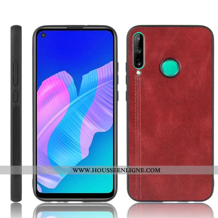 Étui Huawei P40 Lite E Tendance Cuir Difficile Gris Tout Compris Téléphone Portable