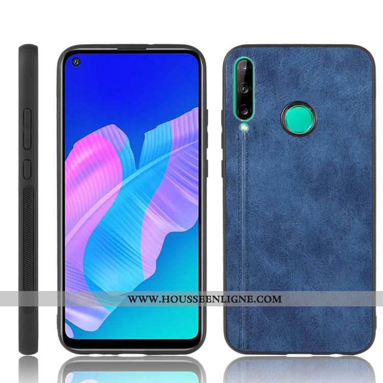 Étui Huawei P40 Lite E Tendance Cuir Difficile Gris Tout Compris Téléphone Portable
