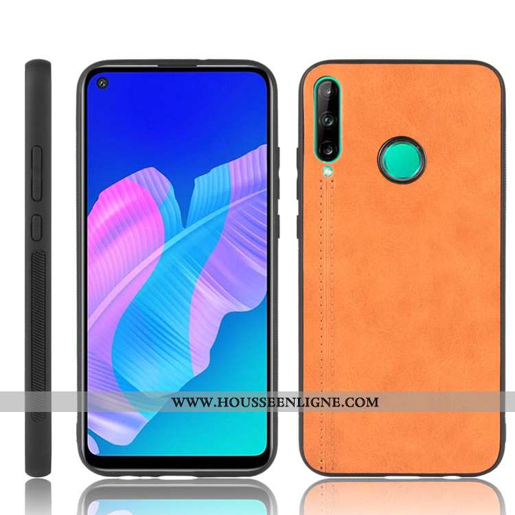 Étui Huawei P40 Lite E Tendance Cuir Difficile Gris Tout Compris Téléphone Portable