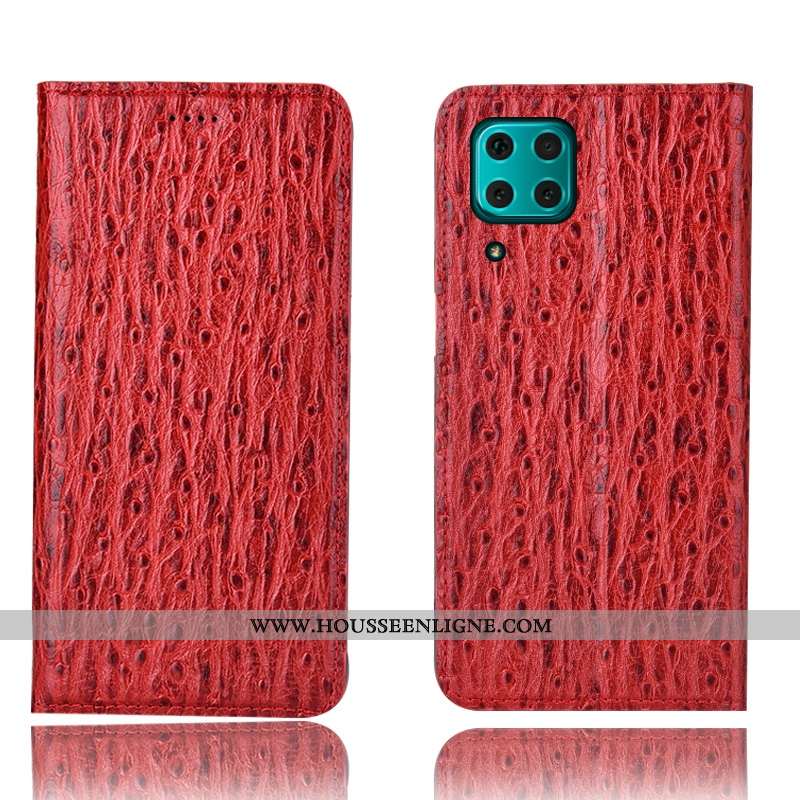 Étui Huawei P40 Lite Modèle Fleurie Protection Bleu Marin Téléphone Portable Housse Coque Bleu Foncé