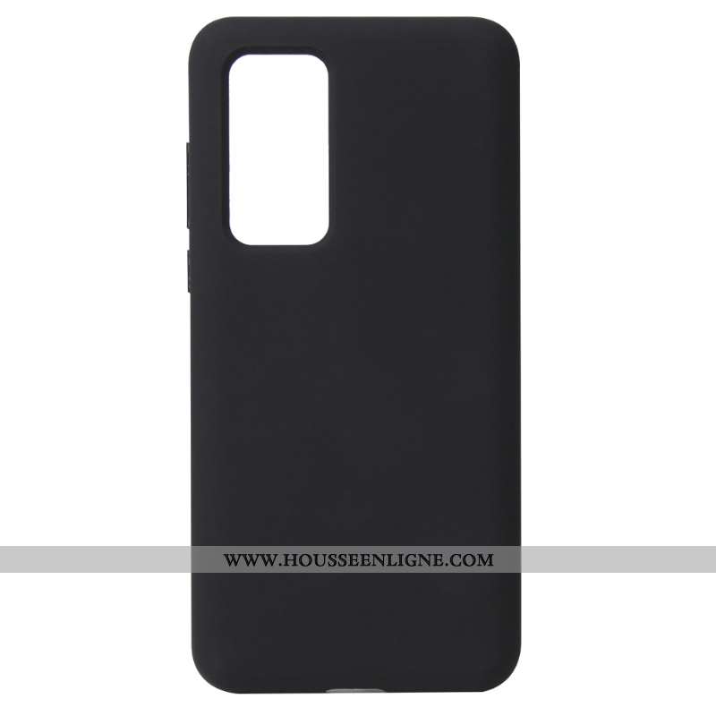 Étui Huawei P40 Pro Silicone Téléphone Portable Couleur Unie Pure Tout Compris Vert Incassable Verte