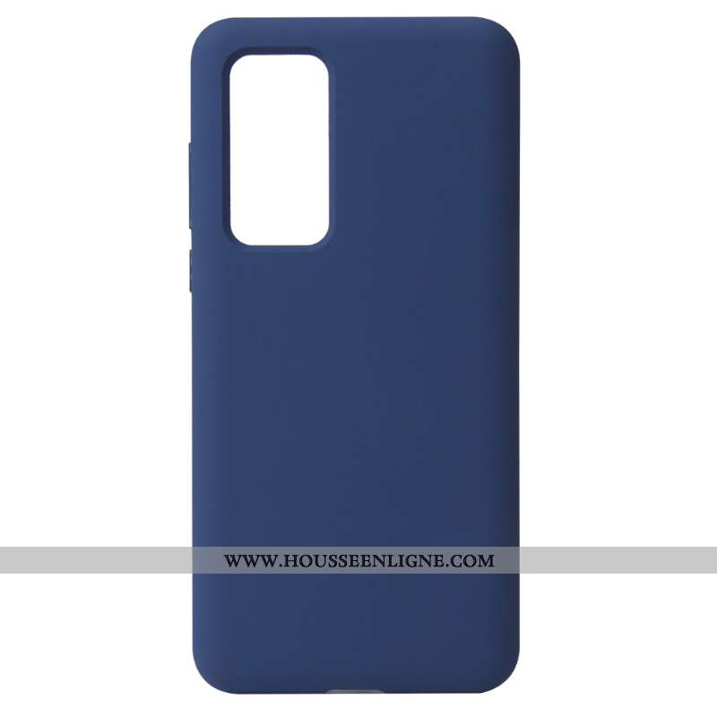Étui Huawei P40 Pro Silicone Téléphone Portable Couleur Unie Pure Tout Compris Vert Incassable Verte