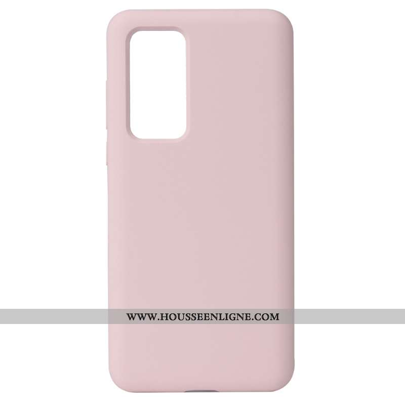 Étui Huawei P40 Pro Silicone Téléphone Portable Couleur Unie Pure Tout Compris Vert Incassable Verte