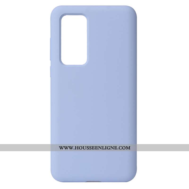 Étui Huawei P40 Pro Silicone Téléphone Portable Couleur Unie Pure Tout Compris Vert Incassable Verte