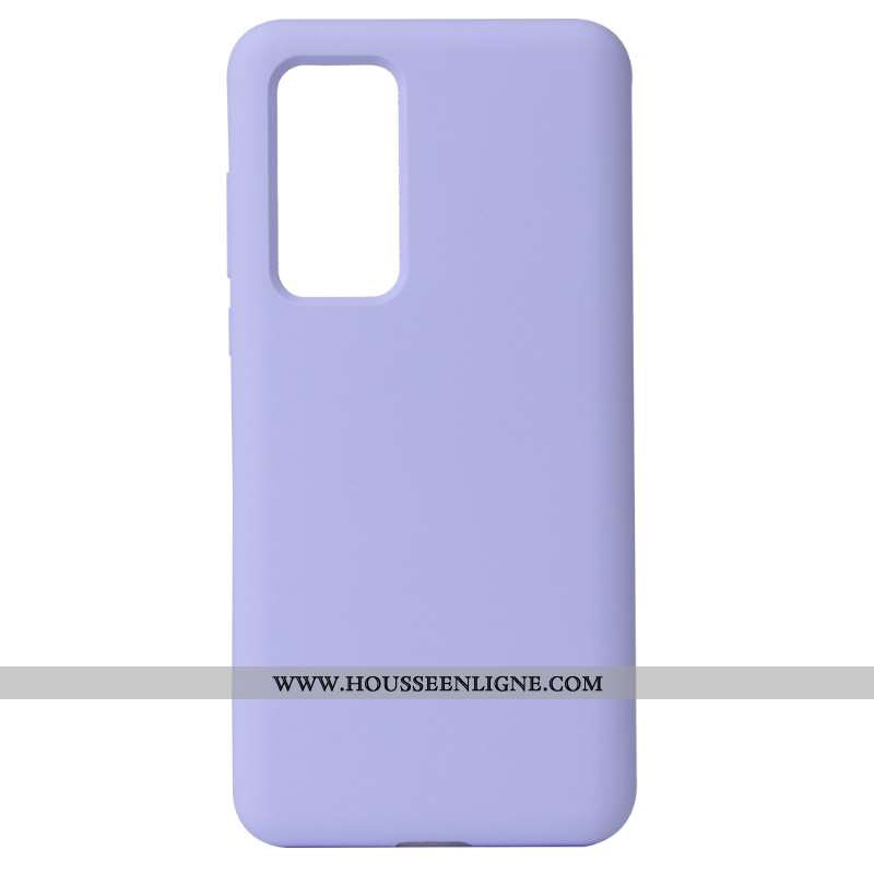 Étui Huawei P40 Pro Silicone Téléphone Portable Couleur Unie Pure Tout Compris Vert Incassable Verte