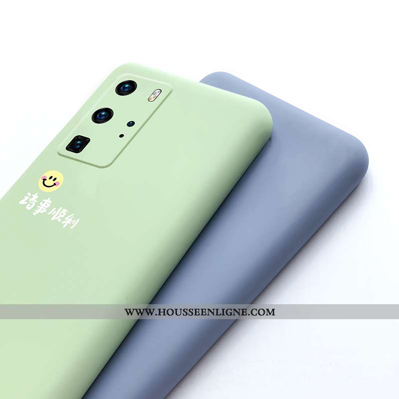 Étui Huawei P40 Pro Tendance Légère Créatif Protection Ultra Téléphone Portable Tout Compris Verte