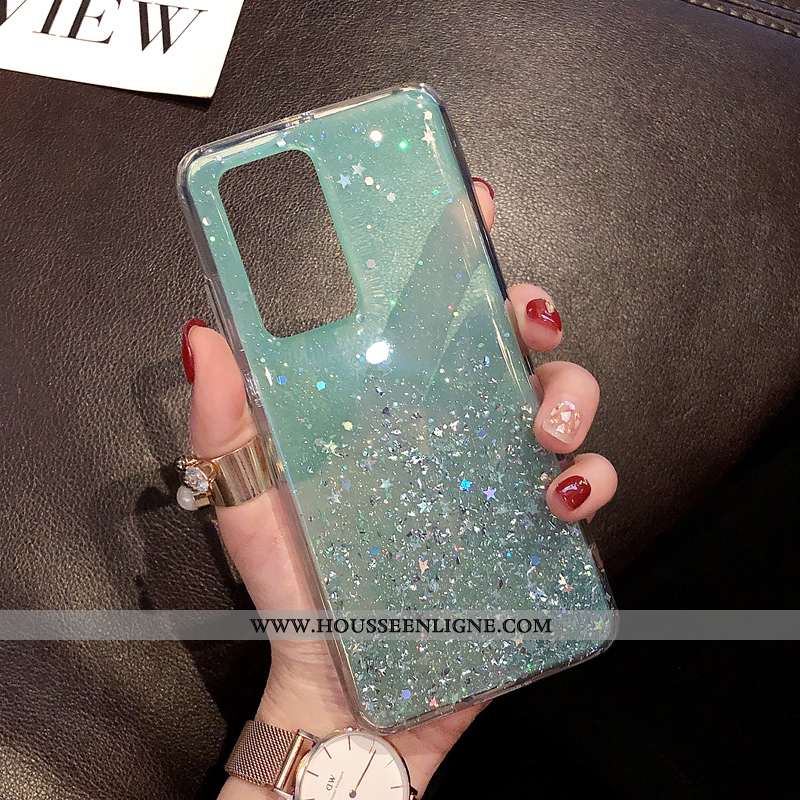 Étui Huawei P40 Silicone Transparent Vert Tout Compris Net Rouge Coque Luxe Verte