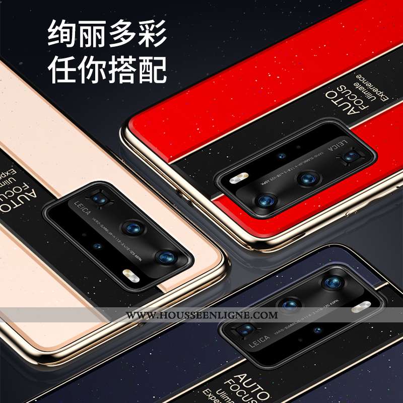 Étui Huawei P40 Ultra Tendance Tout Compris Créatif Rouge Légère Téléphone Portable
