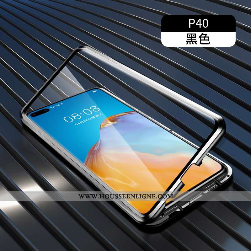 Étui Huawei P40 Verre Protection Tout Compris Coque Vert Téléphone Portable Verte