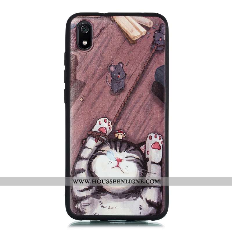 Étui Huawei Y5 2020 Délavé En Daim Personnalité 2020 Incassable Téléphone Portable Dessin Animé Ultr