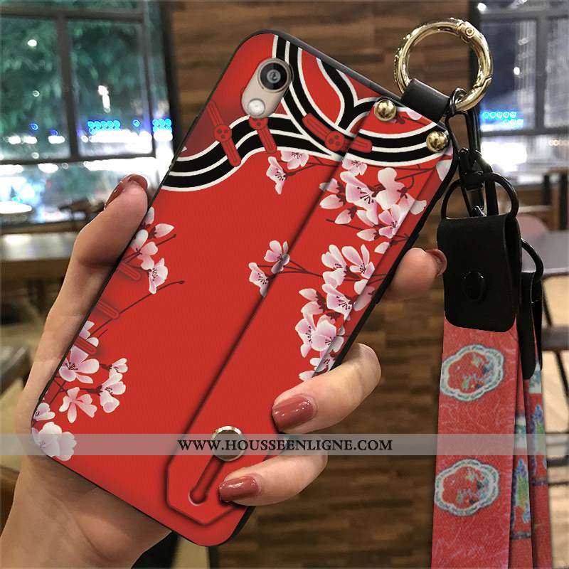 Étui Huawei Y5 2020 Ornements Suspendus Tendance Rose Coque Téléphone Portable Support Ethnique