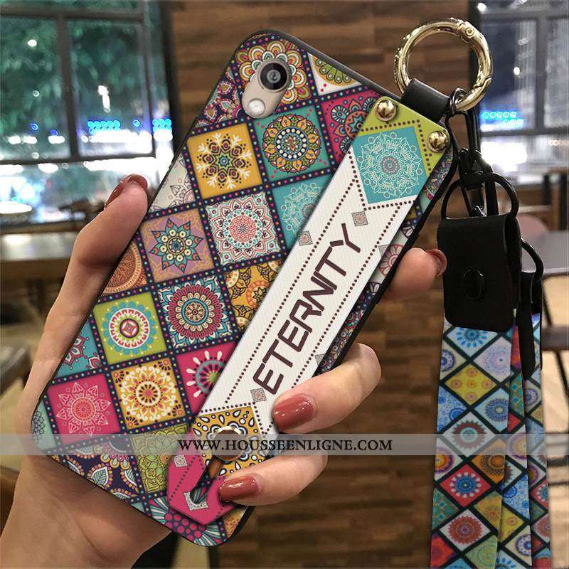 Étui Huawei Y5 2020 Ornements Suspendus Tendance Rose Coque Téléphone Portable Support Ethnique