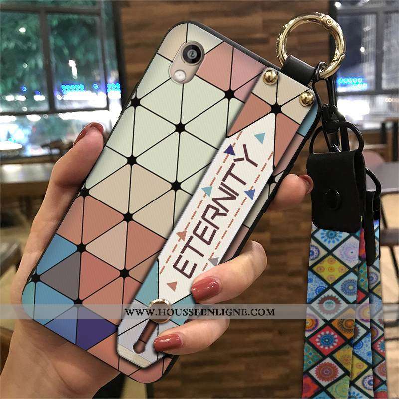 Étui Huawei Y5 2020 Ornements Suspendus Tendance Rose Coque Téléphone Portable Support Ethnique