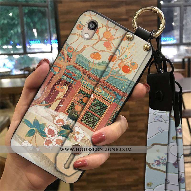Étui Huawei Y5 2020 Ornements Suspendus Tendance Rose Coque Téléphone Portable Support Ethnique