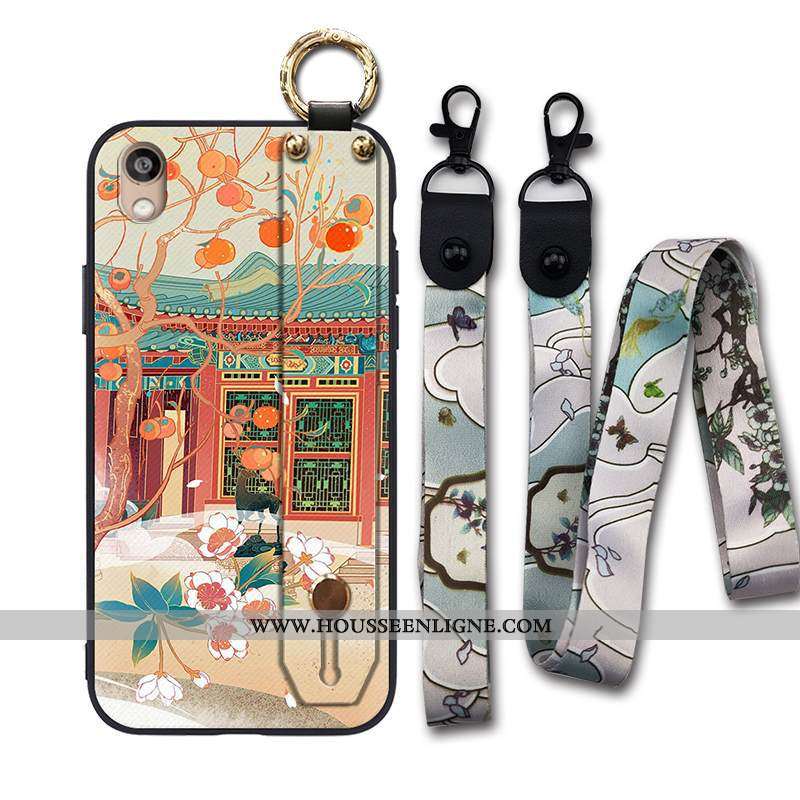 Étui Huawei Y5 2020 Ornements Suspendus Tendance Rose Coque Téléphone Portable Support Ethnique