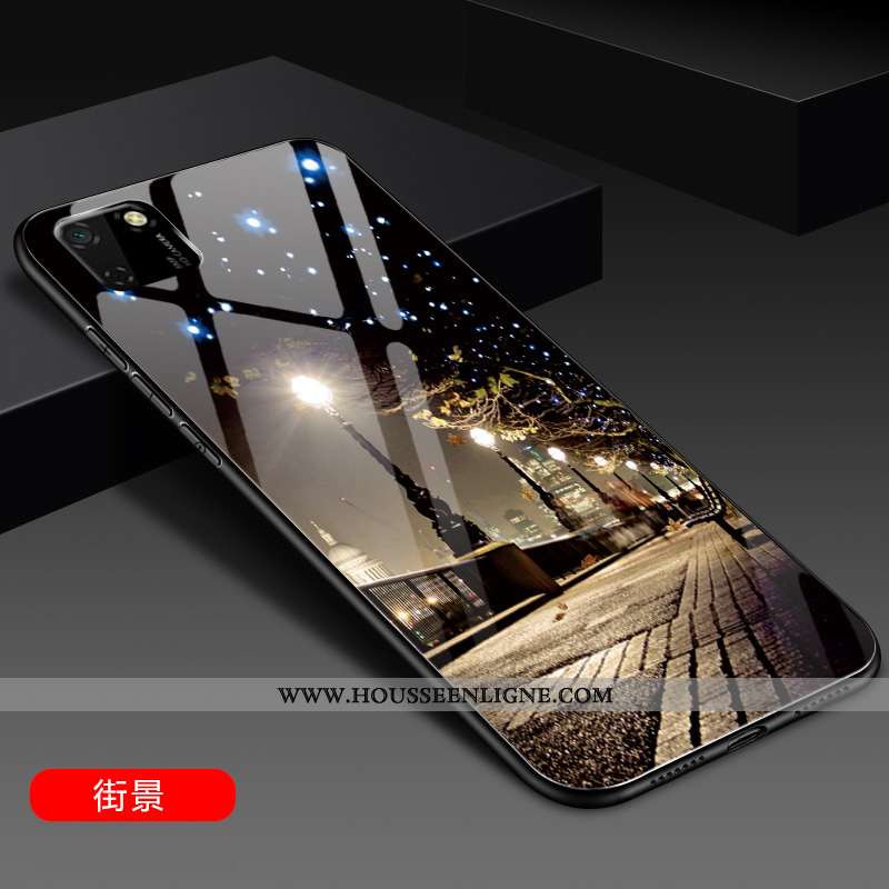 Étui Huawei Y5p Tendance Légère Noir Ultra Verre Coque