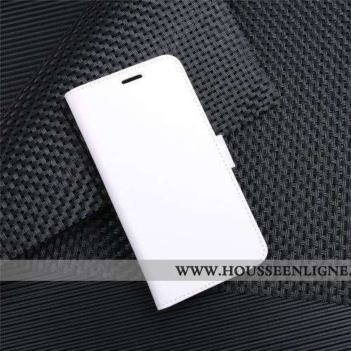 Étui Huawei Y6 2020 Cuir Portefeuille Clamshell Coque Rouge Téléphone Portable Business