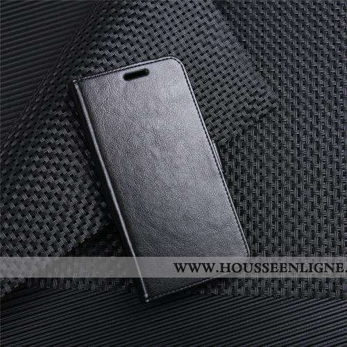 Étui Huawei Y6 2020 Cuir Portefeuille Clamshell Coque Rouge Téléphone Portable Business