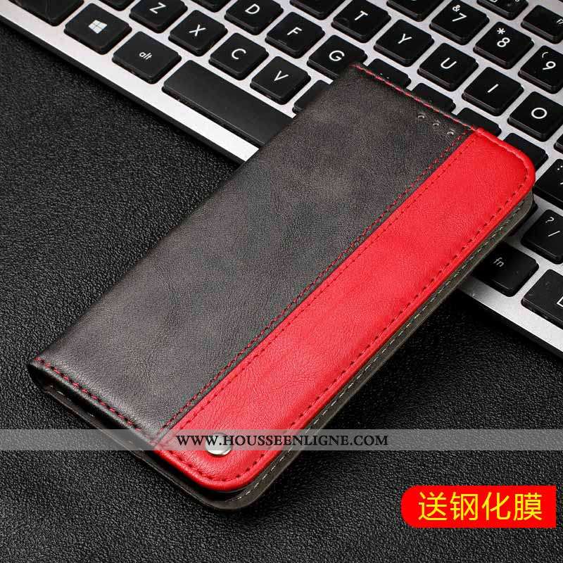 Étui Huawei Y6 2020 Cuir Véritable Gris Téléphone Portable Housse Incassable 2020 Coque
