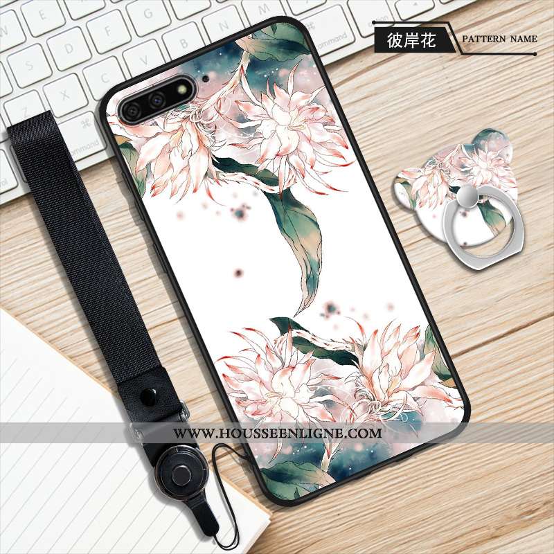 Étui Huawei Y6 2020 Ornements Suspendus Dessin Animé 2020 Protection Téléphone Portable Tendance Ble