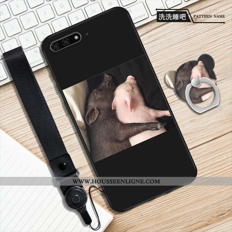 Étui Huawei Y6 2020 Ornements Suspendus Dessin Animé 2020 Protection Téléphone Portable Tendance Ble