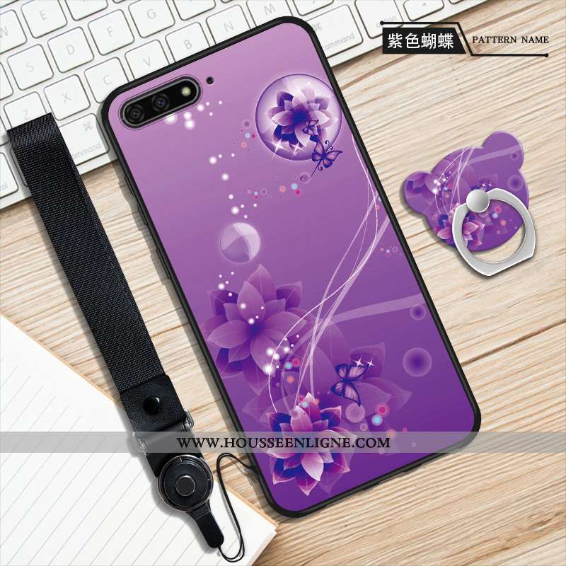 Étui Huawei Y6 2020 Ornements Suspendus Dessin Animé 2020 Protection Téléphone Portable Tendance Ble